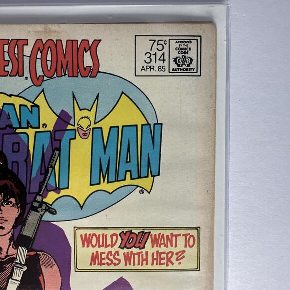 World's Finest Comics #314 Newsstand DC Comics Superman & Bat Man 1985 - Picture 2 of 5